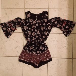 Takara Girls Floral Romper (Size L)